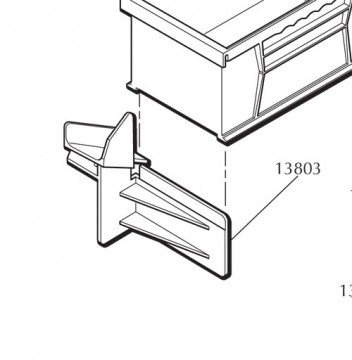 Holder for patronkasse 550